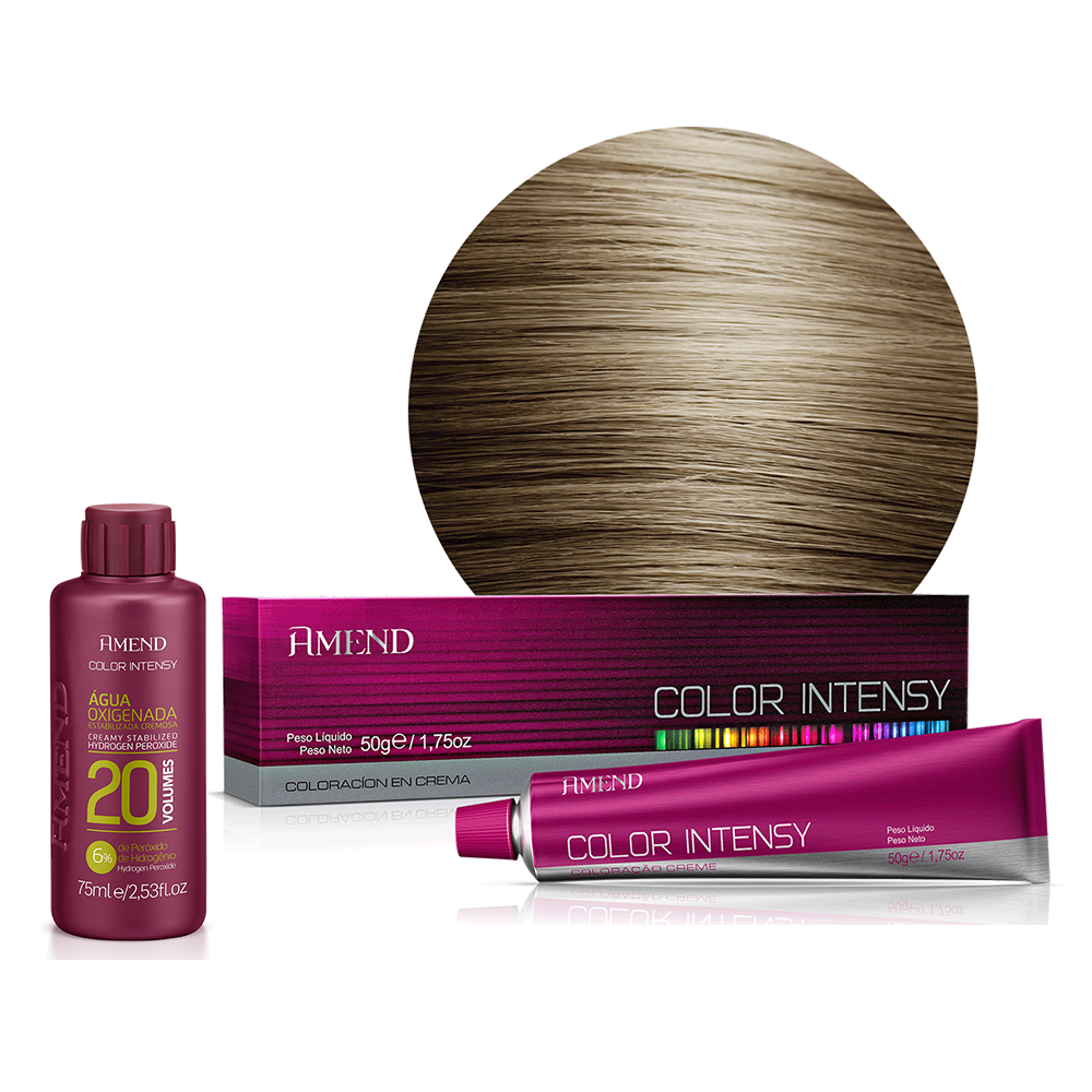 kit color intensy 7.0 Louro Médio + OX 20